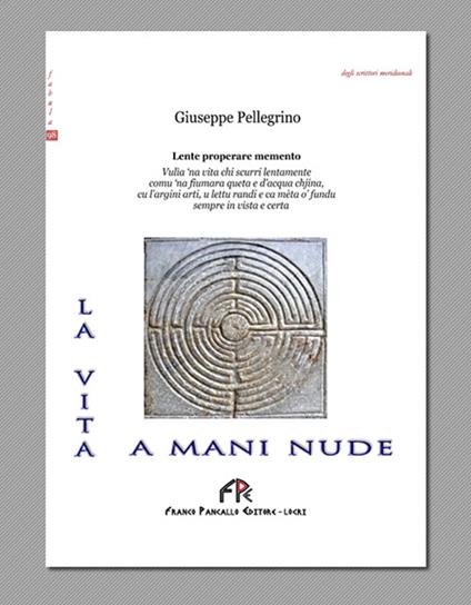 La vita a mani nude - Giuseppe Pellegrino - copertina
