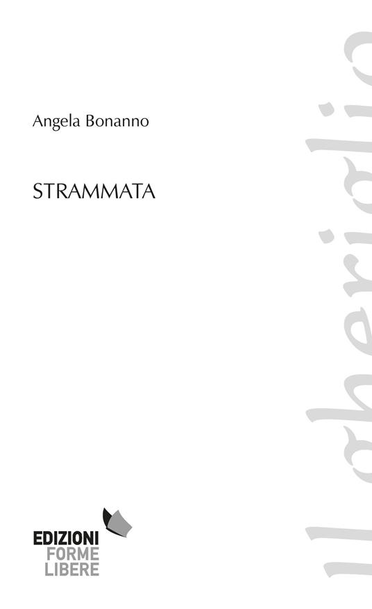 Strammata - Angela Bonanno - copertina