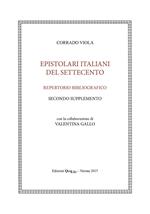 Epistolari italiani del Settecento. Repertorio bibliografico. Vol. 2