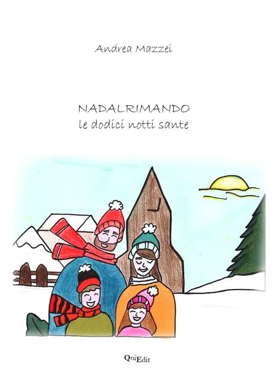 Nadal rimando (le dodici notti sante) - Andrea Mazzei - copertina