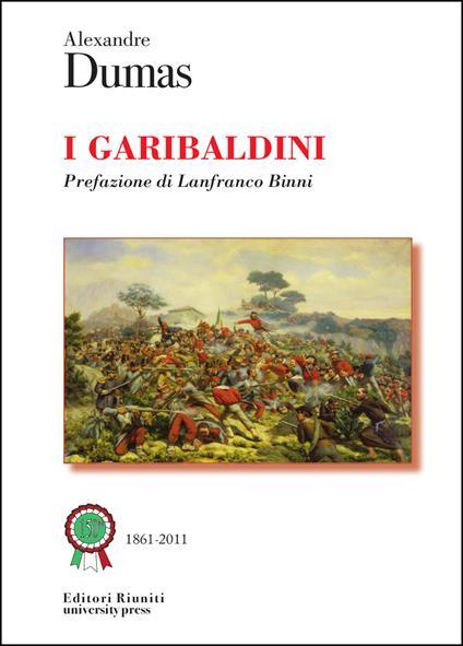 I garibaldini - Alexandre Dumas - copertina