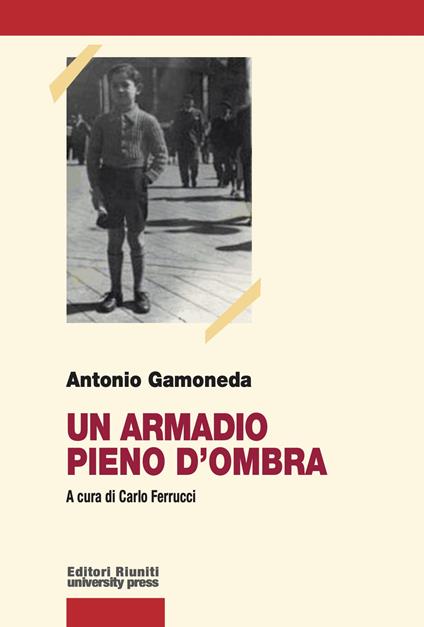 Un armadio pieno d'ombra - Antonio Gamoneda - copertina