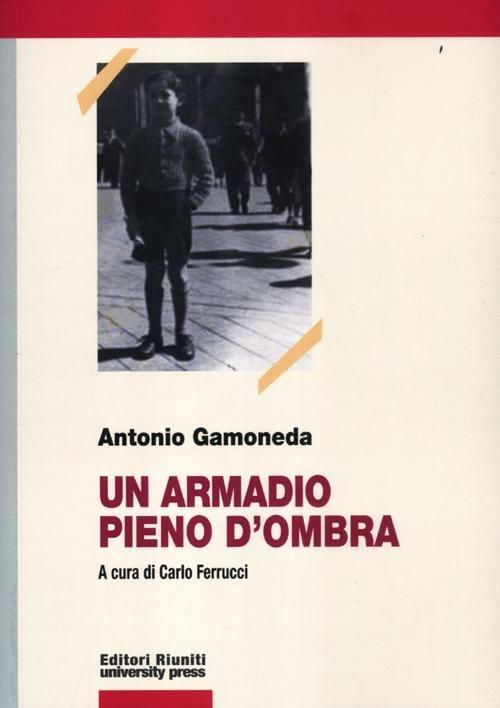 Un armadio pieno d'ombra - Antonio Gamoneda - copertina