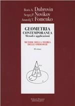 Geometria contemporanea. Metodi e applicazioni. Vol. 3