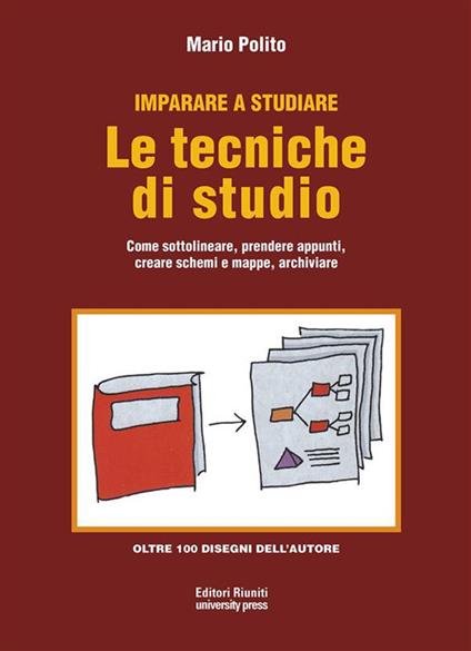 Imparare a studiare. Le tecniche di studio. Come sottolineare, prendere appunti, creare schemi e mappe, archiviare - Mario Polito - ebook