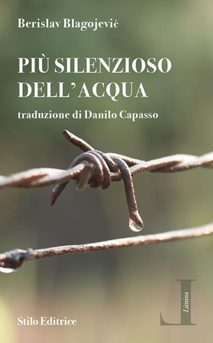 Più silenzioso dell'acqua - Berislav Blagojevic - copertina