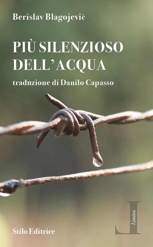 Più silenzioso dell'acqua - Berislav Blagojevic - copertina