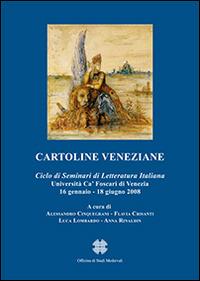 Cartoline veneziane. Ciclo di seminari di letteratura italiana - copertina