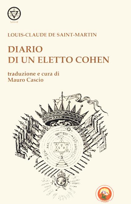 Diario di un eletto Cohen - Louis-Claude de Saint-Martin - copertina
