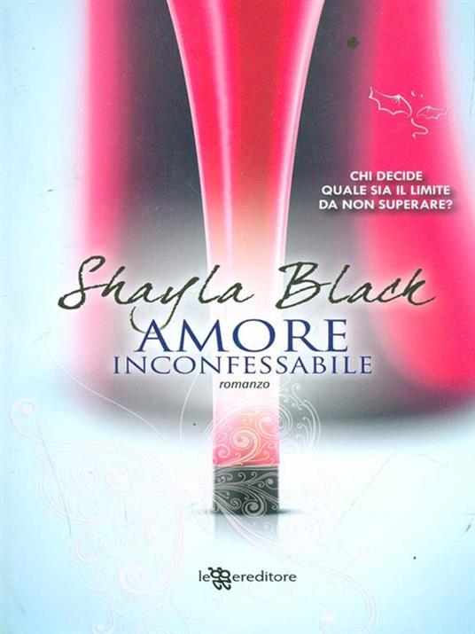 Amore inconfessabile - Shayla Black - copertina