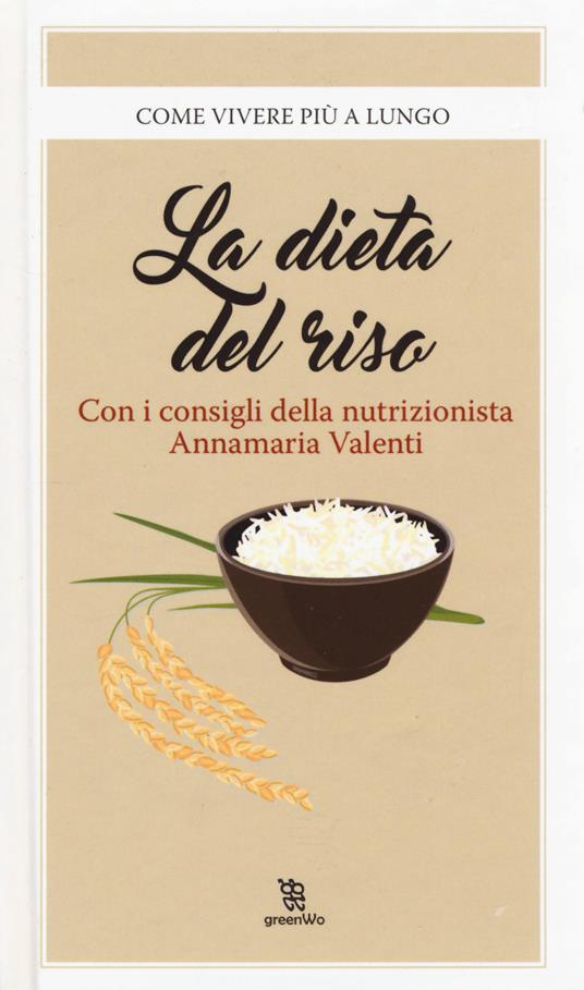 La dieta del riso - Annamaria Valenti - copertina
