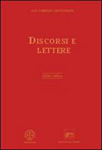 Opera omnia. Vol. 10: Discorsi e lettere.