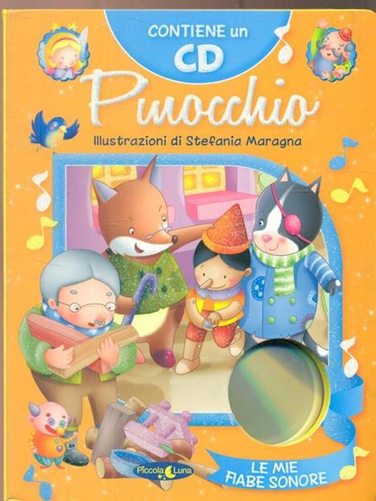 Pinocchio. Ediz. illustrata. Con CD Audio - copertina