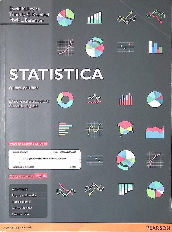 Statistica. Ediz. MyLab. Con aggiornamento online