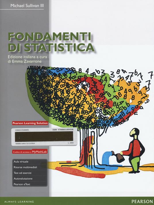 Fondamenti di statistica. Con aggiornamento online - Michael III Sullivan - copertina
