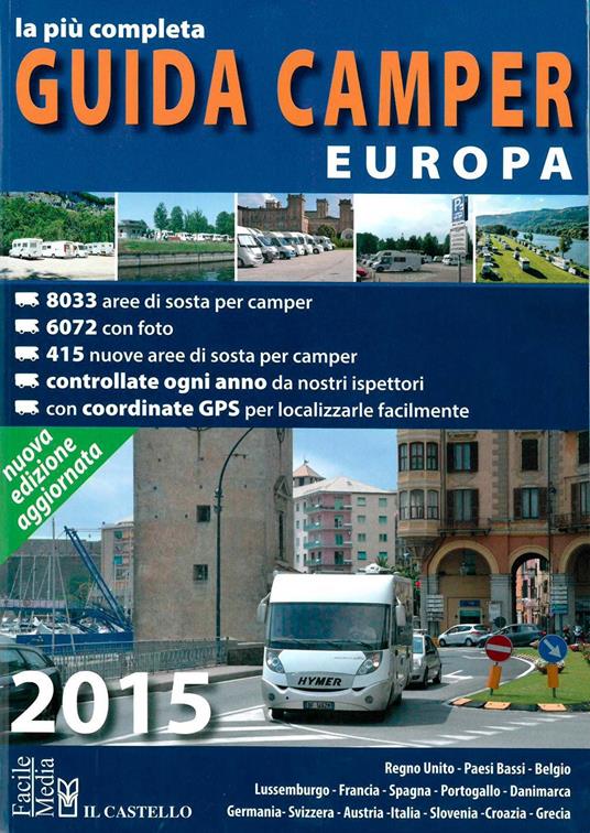 Guida camper Europa 2015 - copertina