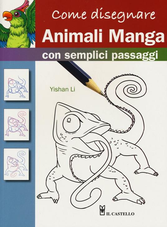 Come disegnare animali manga con semplici passaggi - Yishan Li
