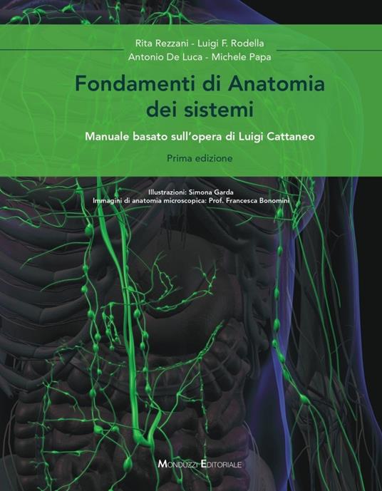 Fondamenti di Anatomia dei sistemi - Rita Rezzani - copertina