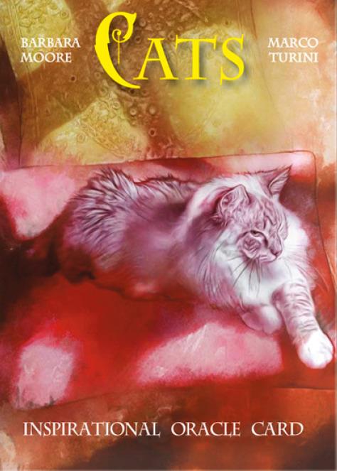 Cats. Inspirational oracle cards. Con 32 carte. Ediz. multilingue - Barbara Moore,Marco Turini - copertina