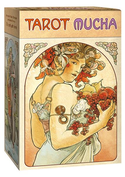Tarot Mucha. Ediz. italiana, inglese e spagnola. Con istruzioni - Giulia F. Massaglia,Barbara Nosenzo - copertina