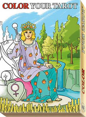 Color your tarot. Ediz. multilingue - Barbara Moore - copertina