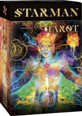 Starman tarot. Ediz. italiana, inglese, spagnola, francese, portoghese e russo. Con 78 - Davide De Angelis - copertina