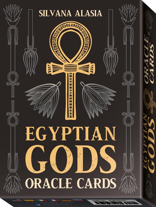 Egyptian gods oracle cards - Silvana Alasia - copertina