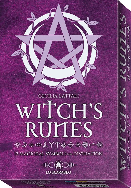 Witch's runes kit. Ediz. italiana. Con 13 rune - Cecilia Lattari - copertina