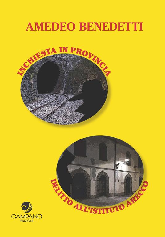Inchiesta in provincia e delitto all'Istituto Arecco - Amedeo Benedetti - copertina