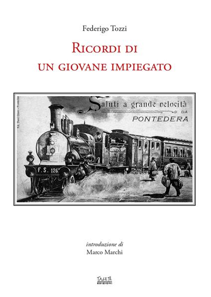 Ricordi di un giovane impiegato - Federigo Tozzi - copertina