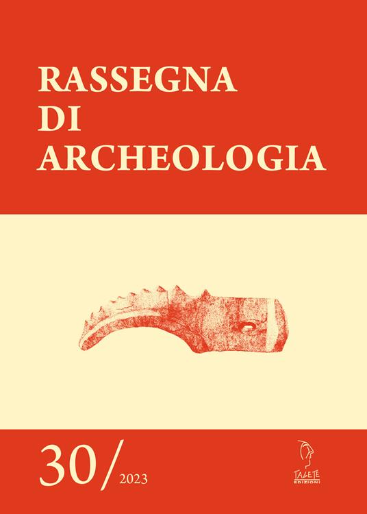 Rassegna di archeologia (2023). Vol. 30 - copertina