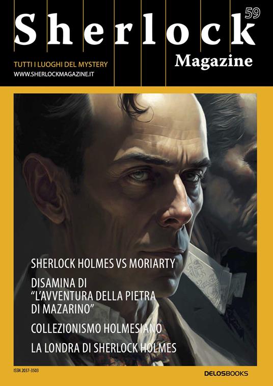 Sherlock Magazine. Tutti i luoghi del mystery. Vol. 59 - copertina