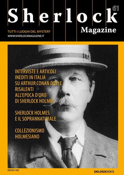 Sherlock Magazine. Tutti i luoghi del mystery. Vol. 61 - copertina