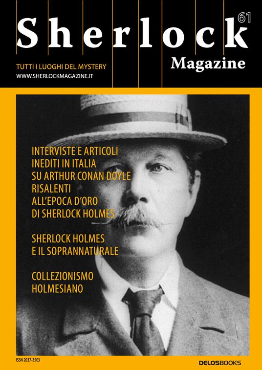 Sherlock Magazine. Tutti i luoghi del mystery. Vol. 61 - copertina