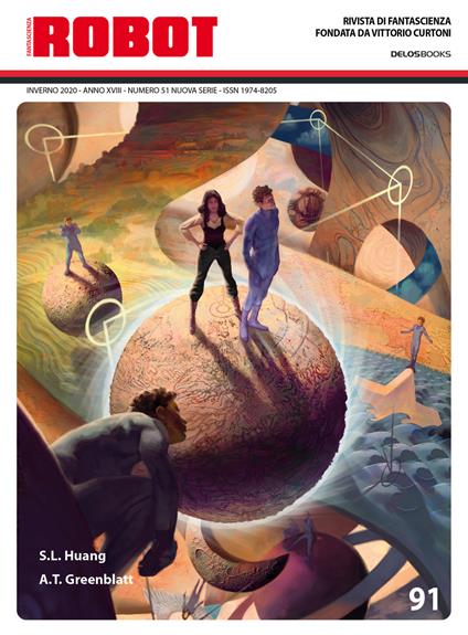 Robot. Rivista di fantascienza (2020). Vol. 91 - copertina