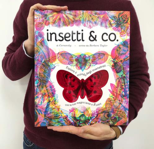 Insetti & co. Esplora il mondo degli invertebrati con la tua magica lente a 3 colori. Ediz. a colori. Con lenti colorate - Barbara Taylor - 2