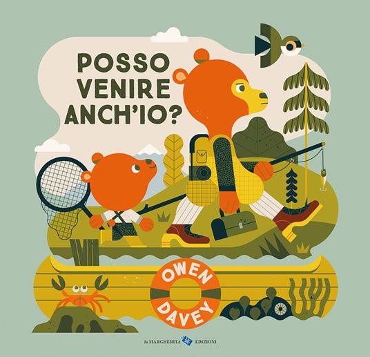 Posso venire anch'io? Ediz. a colori - Owen Davey - copertina