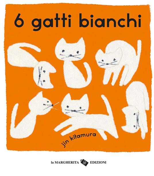 6 gatti bianchi - Jin Kitamura - copertina
