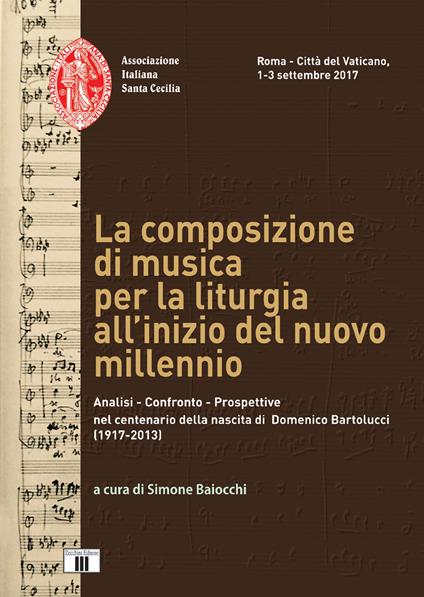 II convegno compositori musica sacra. La composizione di musica per la liturgia all'inizio del nuovo millennio - copertina