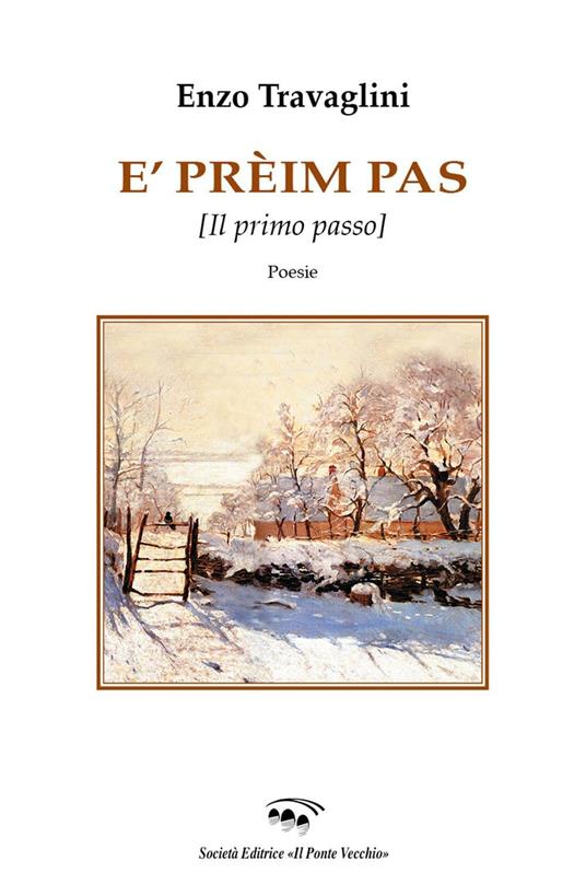 E' prèim pas (il primo passo) - Enzo Travaglini - copertina