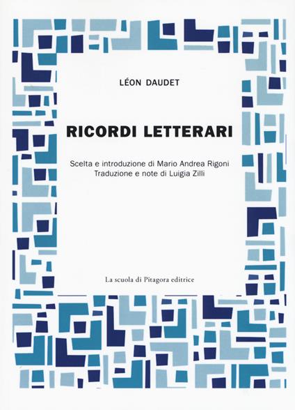 Ricordi letterari - Leon Daudet - copertina