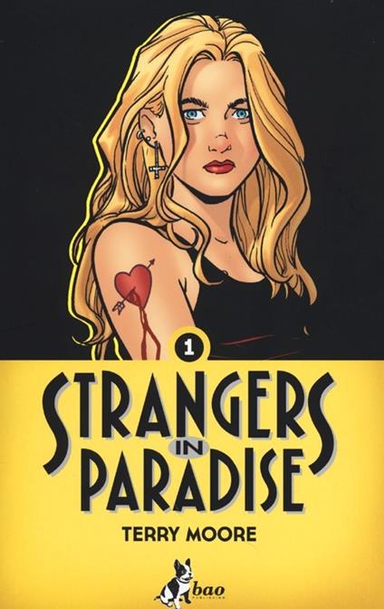 Strangers in paradise. Vol. 1 - Terry Moore - copertina