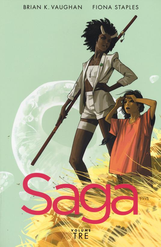 Saga. Vol. 3 - Brian K. Vaughan,Fiona Staples - copertina