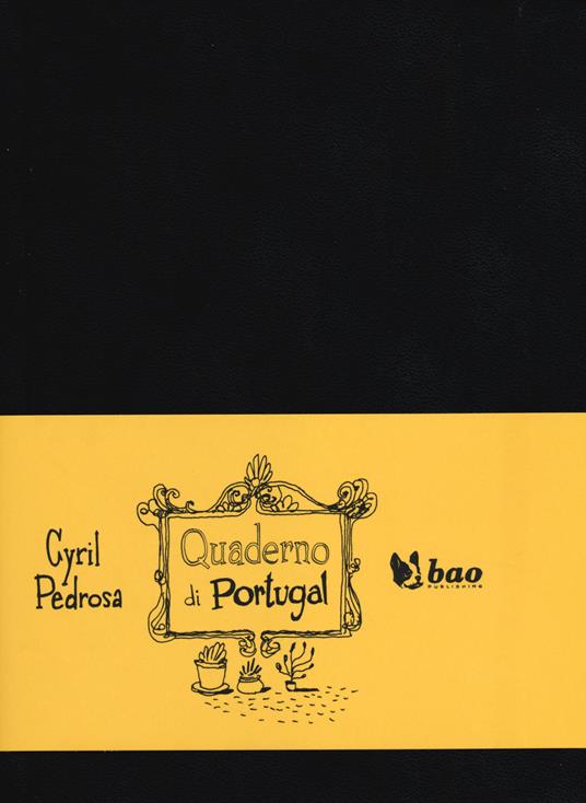 Quaderno di Portugal - Cyril Pedrosa - copertina