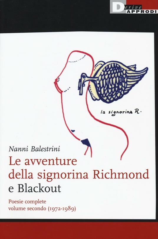 Le avventure della signorina Richmond e Blackout. Poesie complete. Vol. 2: (1972-1989). - Nanni Balestrini - copertina