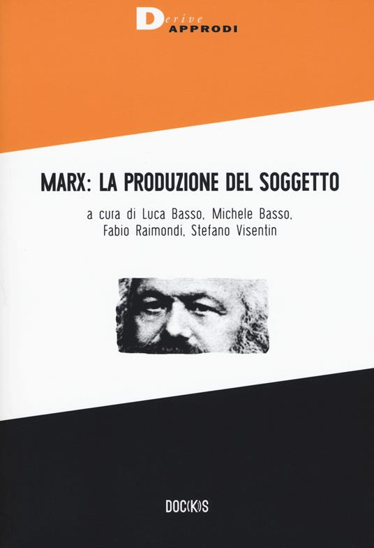 Marx: la produzione del soggetto - copertina