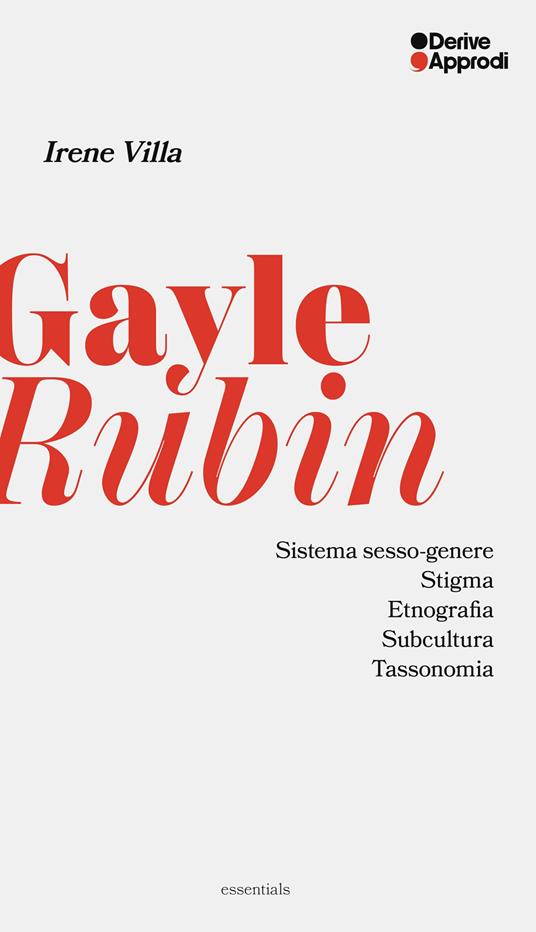 Gayle Rubin - Irene Villa - copertina