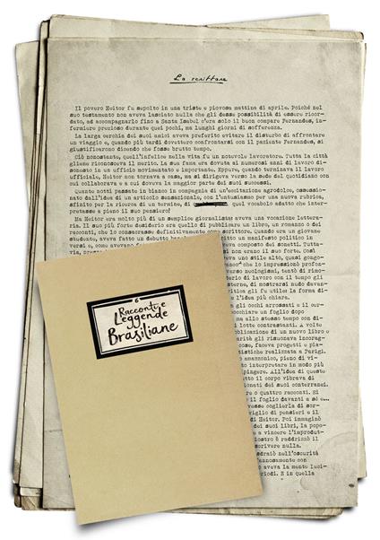 Racconti e leggende brasiliane - João Marques de Carvalho - copertina