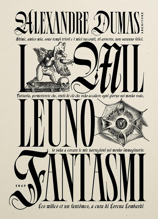 I milleuno fantasmi - Alexandre Dumas - copertina