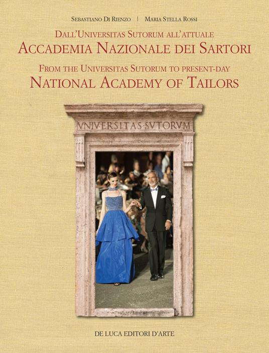 Dall'Universitas Sutorum all'Accademia Nazionale Sartori. Ediz. italiana e inglese - copertina